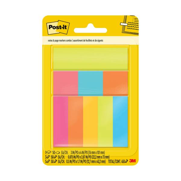Post-It Notes and Pagemarkers, 670-combo