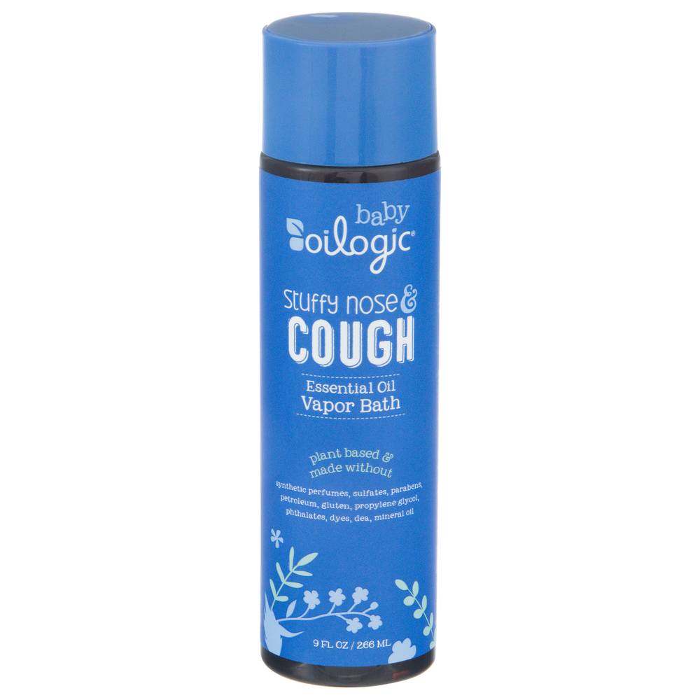 Oilogic Stuffy Nose & Cough Vapor Bath (9 fl oz)