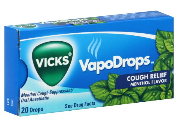 Vicks Menthol Flavor Cough Suppressant/Oral Anesthetic (0.4 oz)