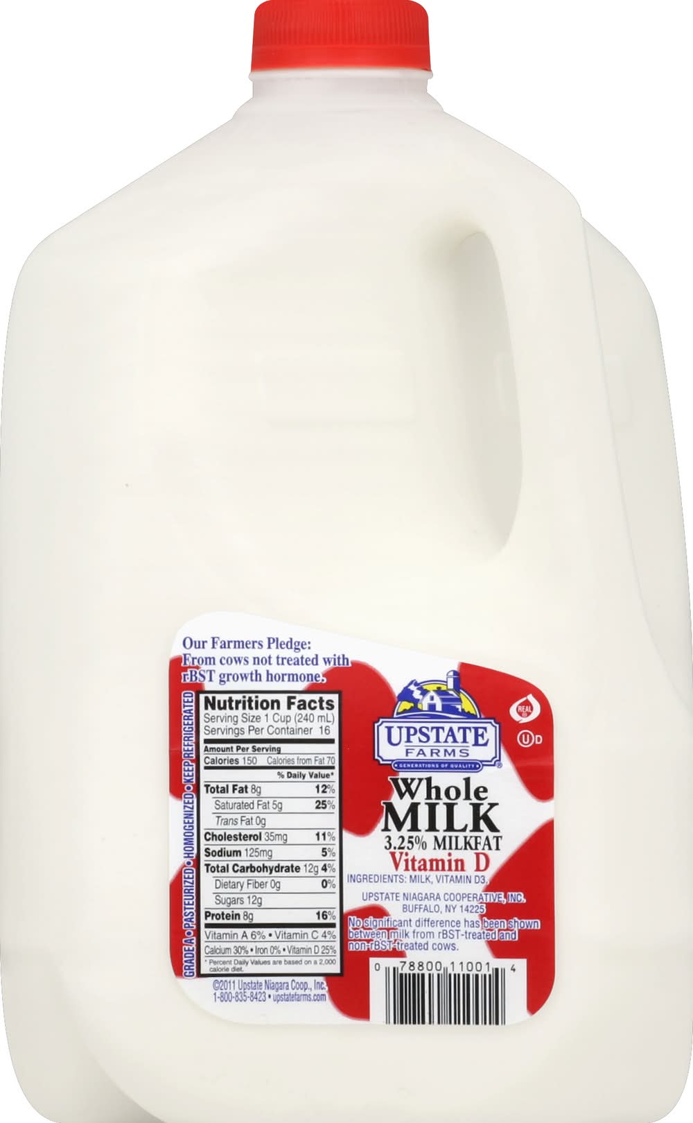 Upstate Farms 3.25% Milkfat Whole Milk (1 gal)