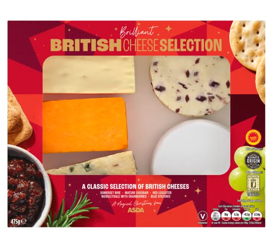 ASDA British Cheese Selection (475g)