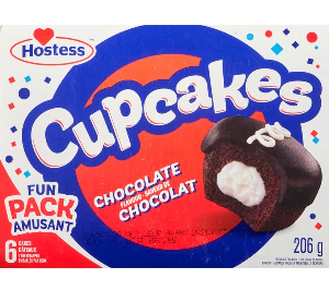 Hostess Chocolate Cupcakes (206 g, 6 ct)