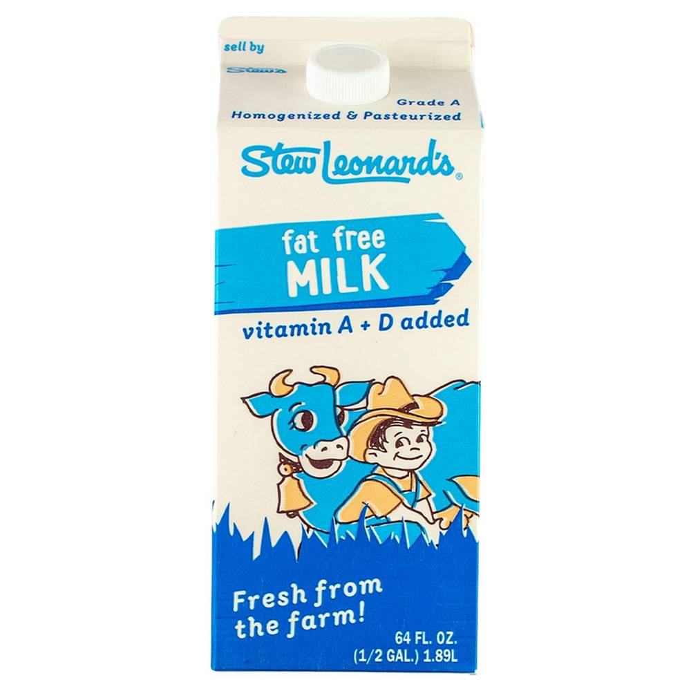 Stew Leonard's Fat Free Milk (64 fl oz)