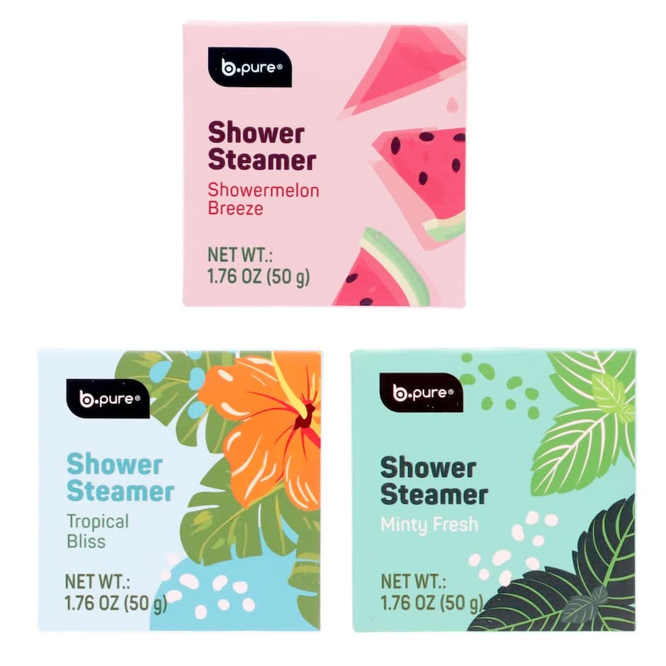 B Pure Shower Steamer, Assorted (1.76 oz)