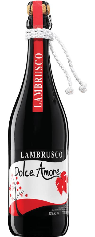 Dolce Amore · Vino tinto espumoso lambrusco (750 ml)