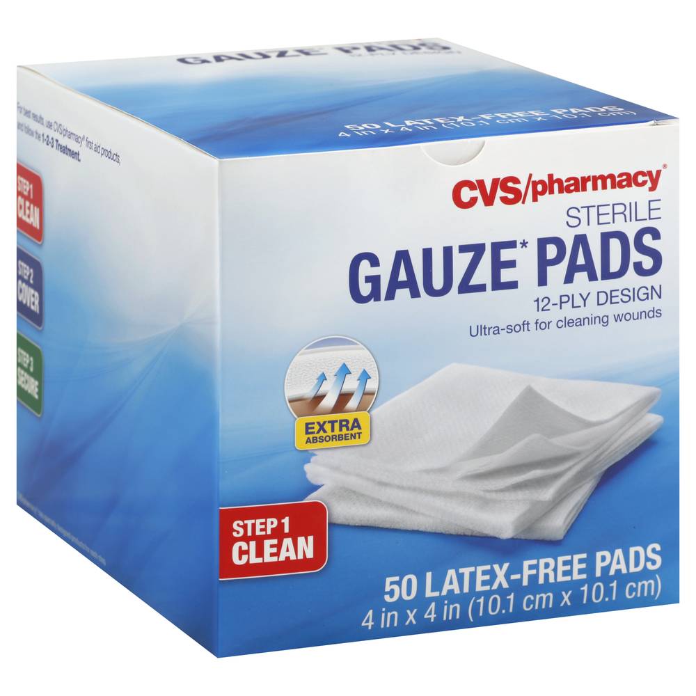 Cvs Gauze Pads (size 10.1cm * 10.1cm)