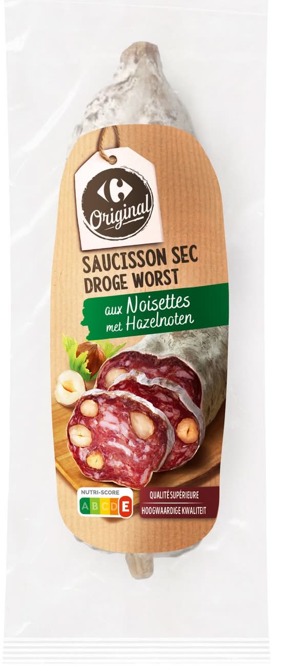 Carrefour Original - Saucisson sec aux noisettes (250g)