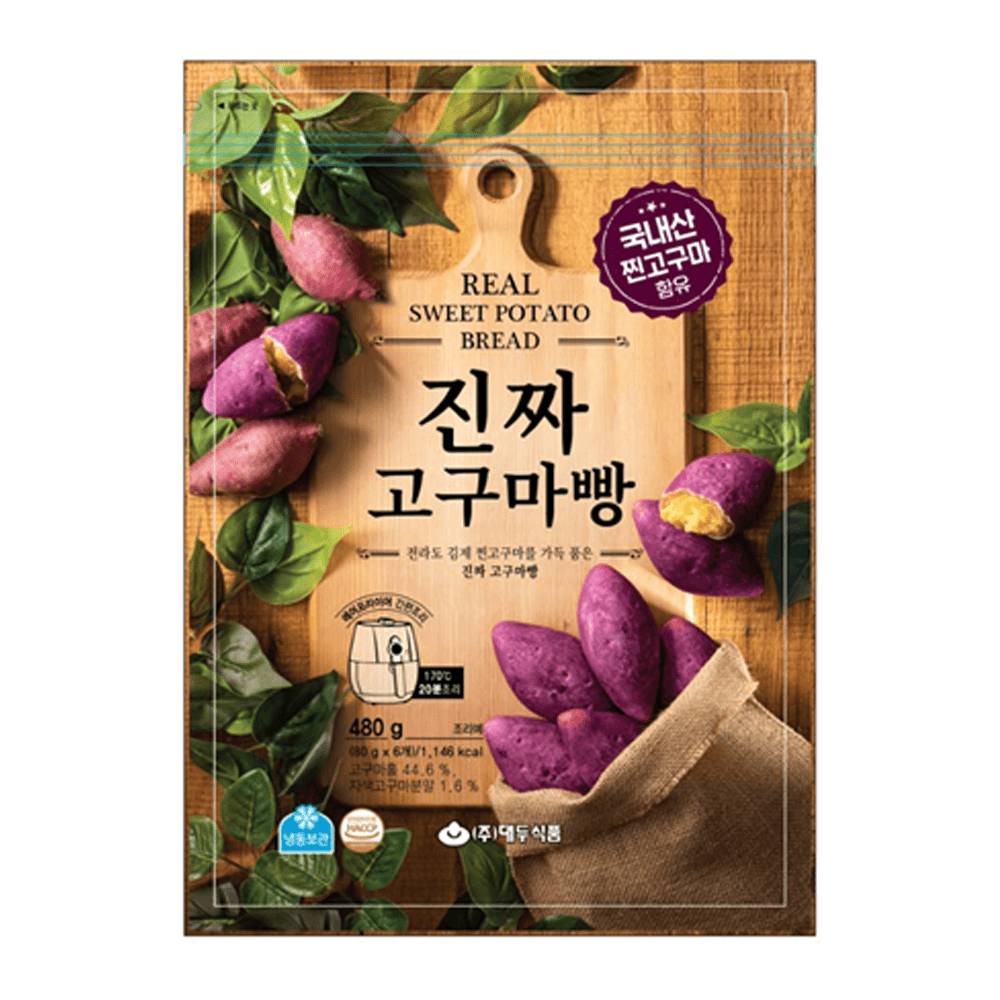 Daedoo Real Sweet Potato Bread (16.93 oz)