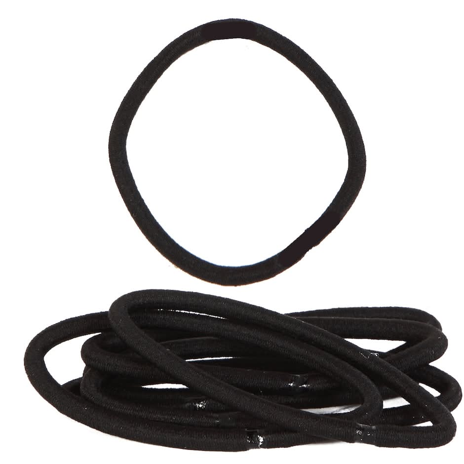 Goody Ouchless Hair Elastics, Black (7 ct)