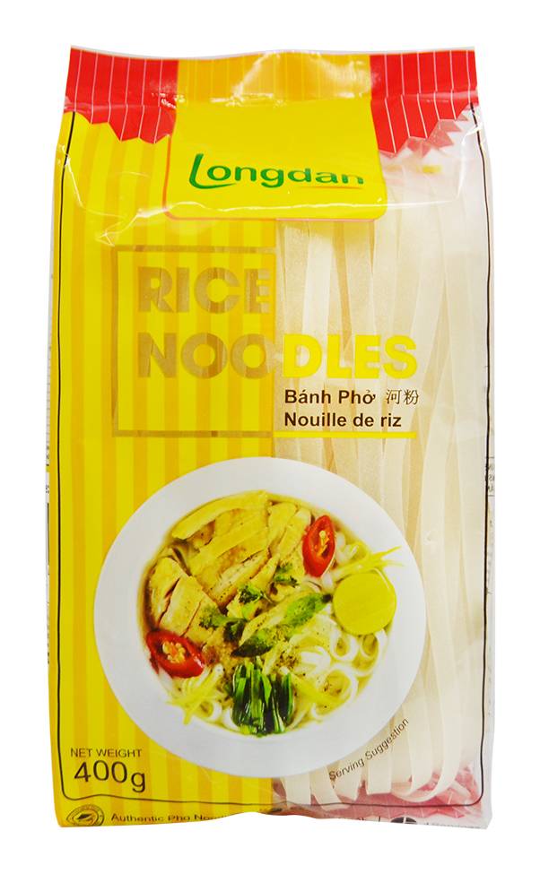 Longdan Rice Noodle 8mm (400g)