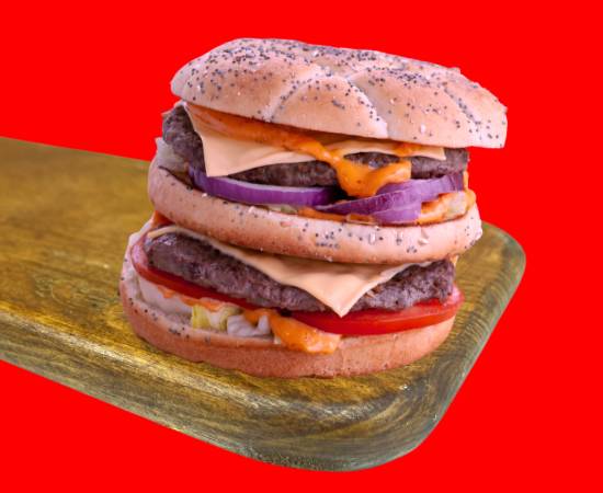 Big Burger 🍔 Le Double de Saveur pour les Gros Appétits !