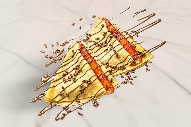 Strawberry Chocolate Indulgence Crepe