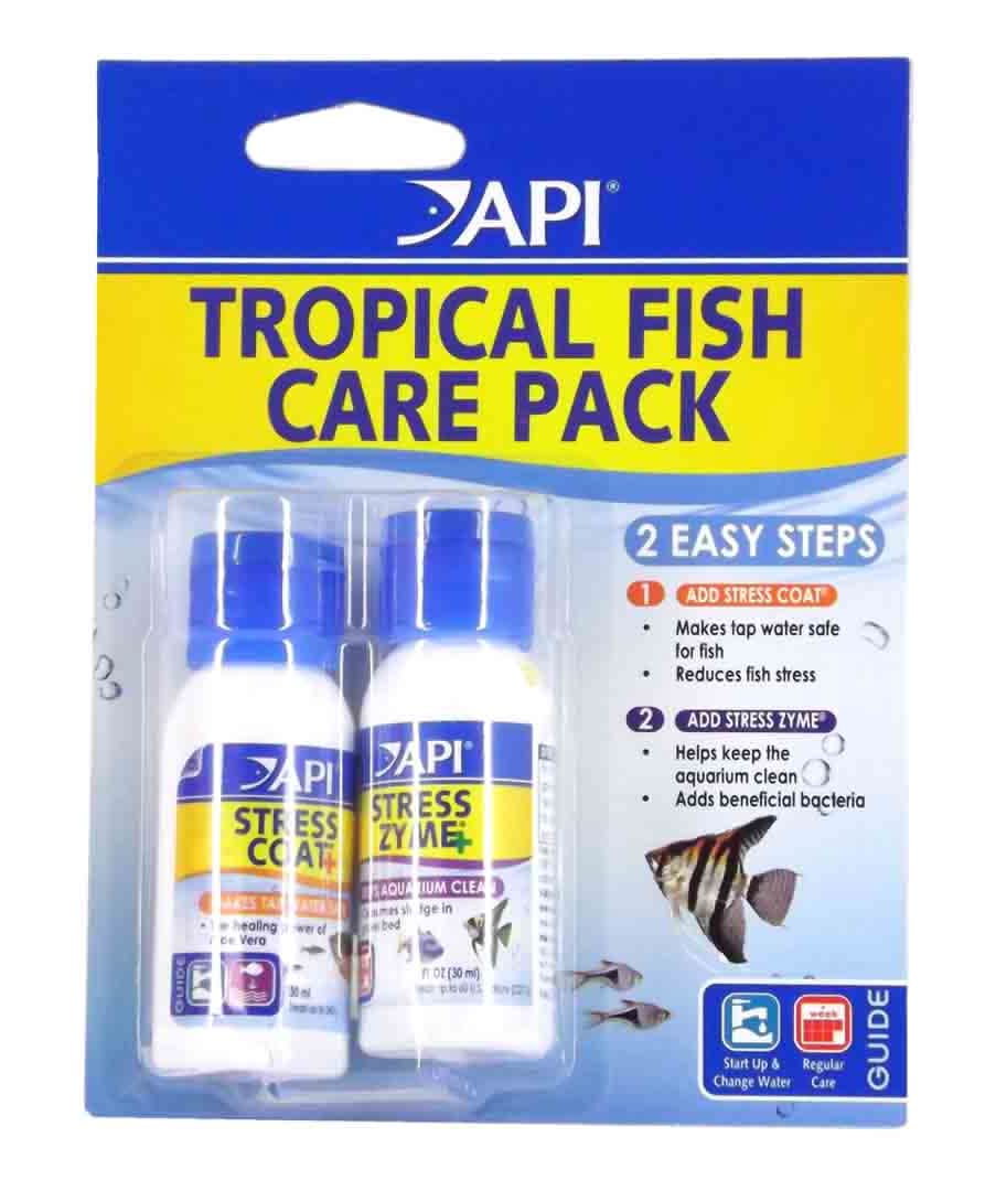 API Stress Coat & Zyme Tropical Fish Care pack (2 pack)