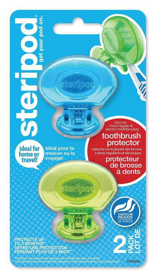 Steripod Toothbrush Protector (2 units)