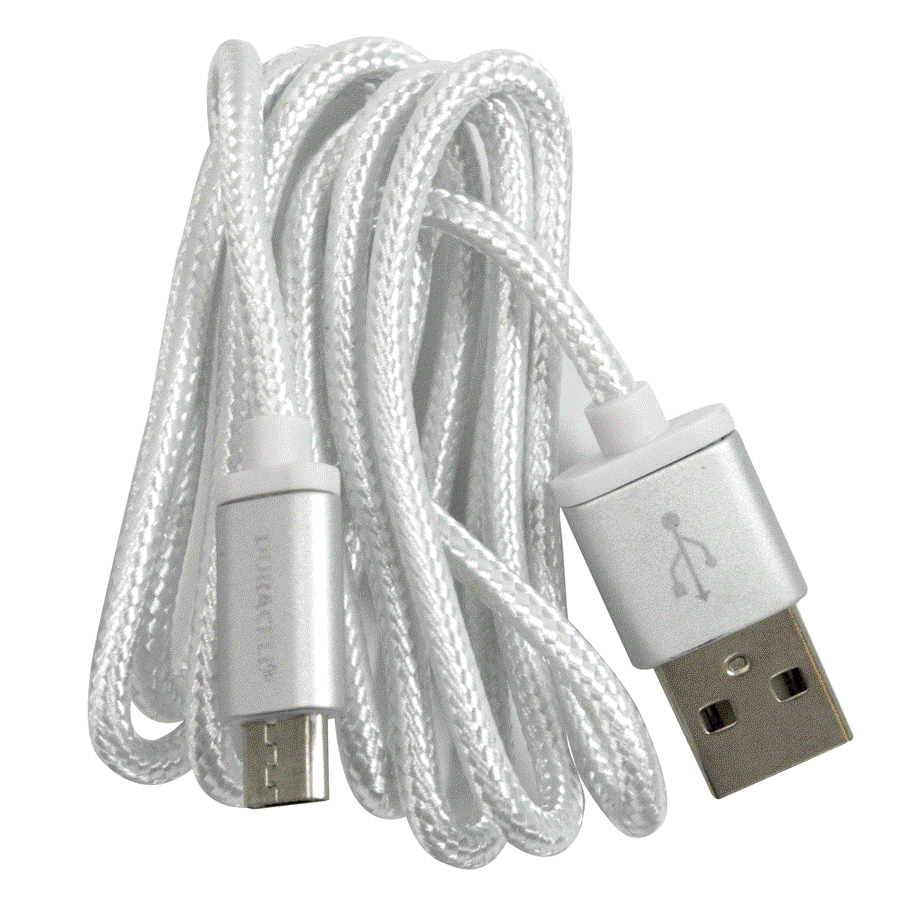 Duracell cable micro usb a usb blanco (1 pieza)