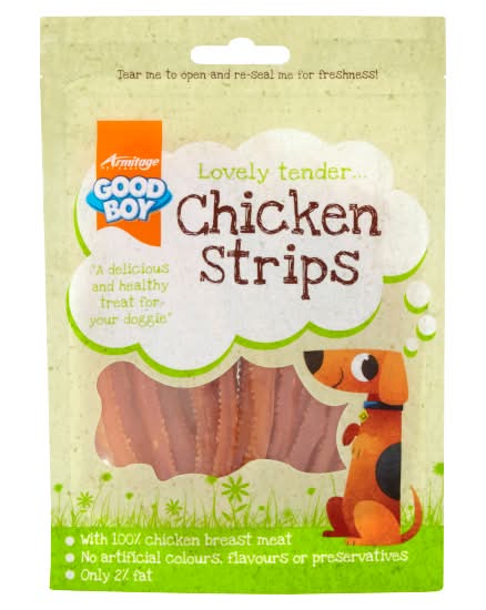 Good Boy Chicken Strips For Dogs (80g)