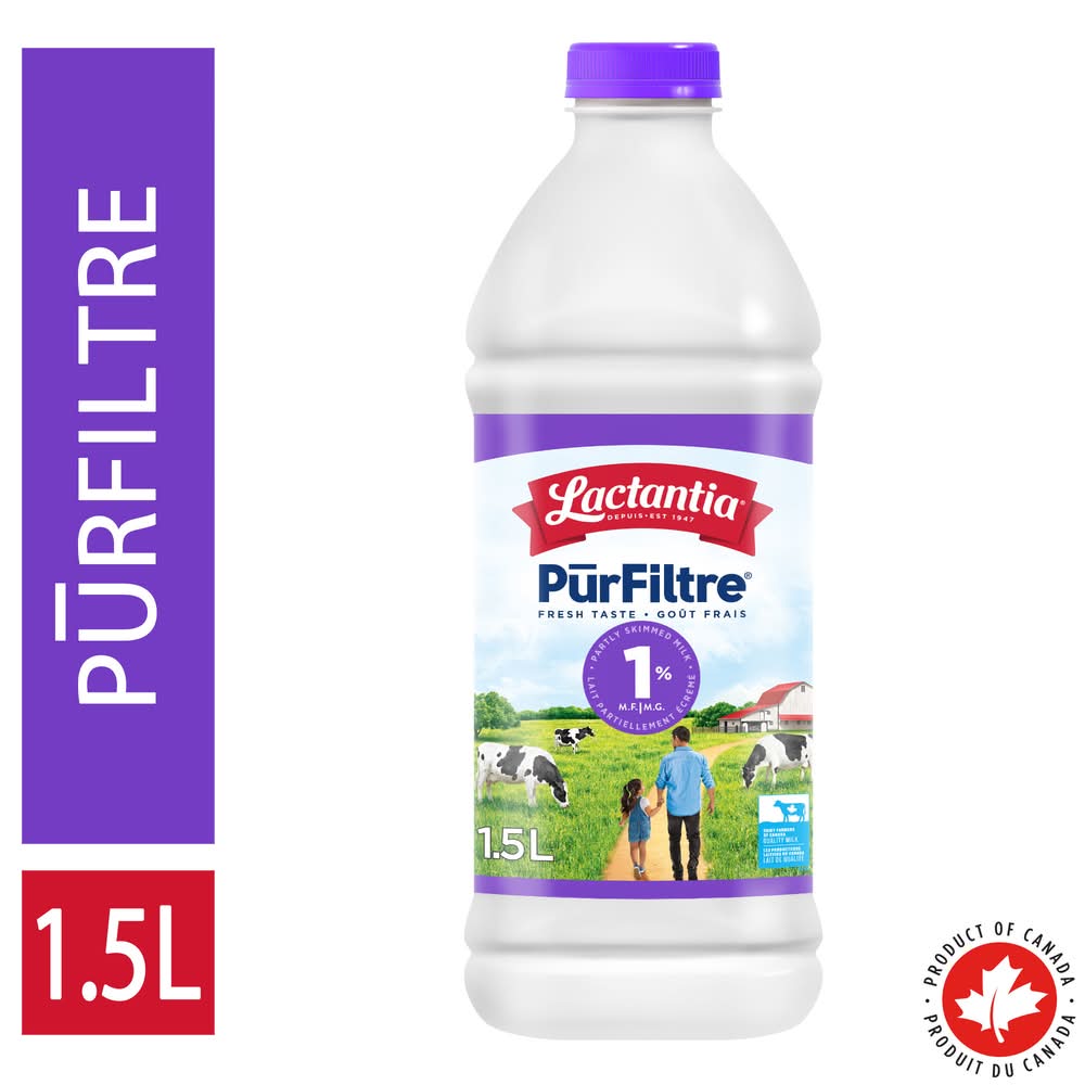 Lactantia Purfiltre Partly Skimmed Milk 1% M.f (1.5 L)