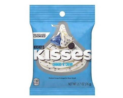Hershey's Kisses Cookie & Cream 2.2oz