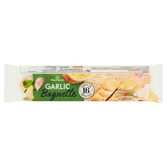 Morrisons Garlic - Parsley, Part-Baked Baguette (210g)