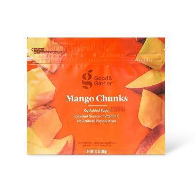 Good & Gather Frozen Mango Fruit Chunks (12 oz)