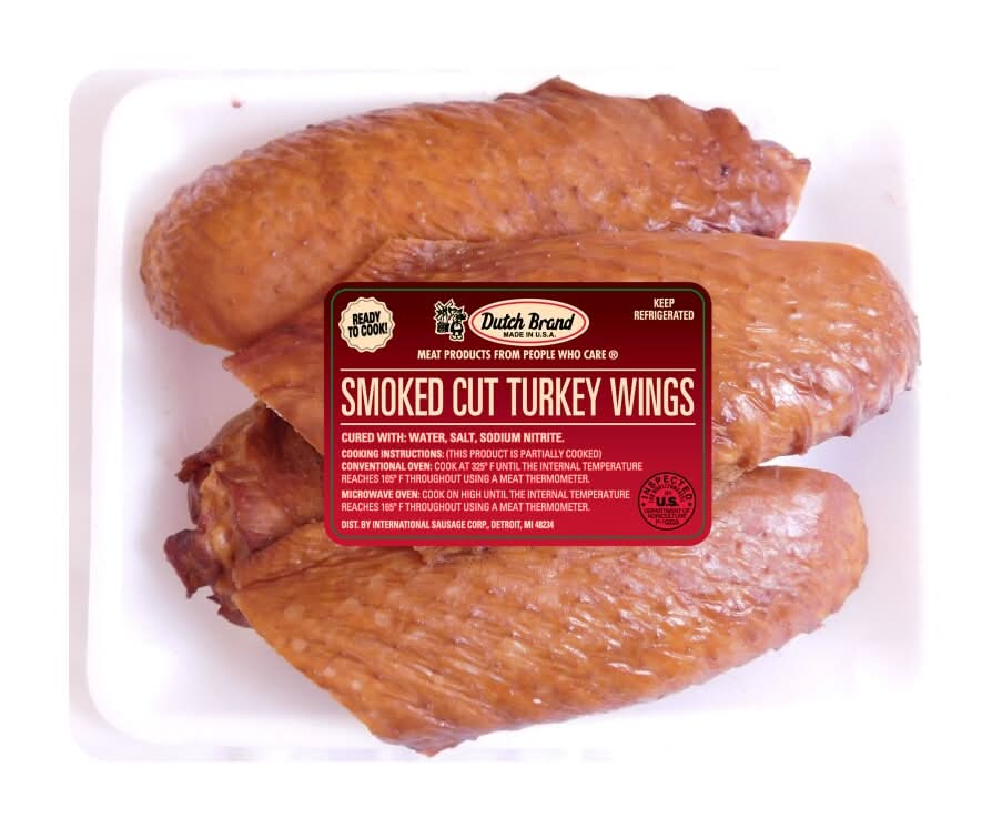 Dutch Brand Smoked Cut Turkey Wings