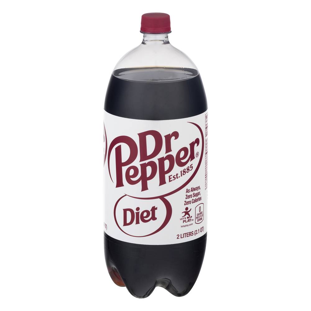 Dr Pepper As Always Zero Sugar Diet Soda (2 L)