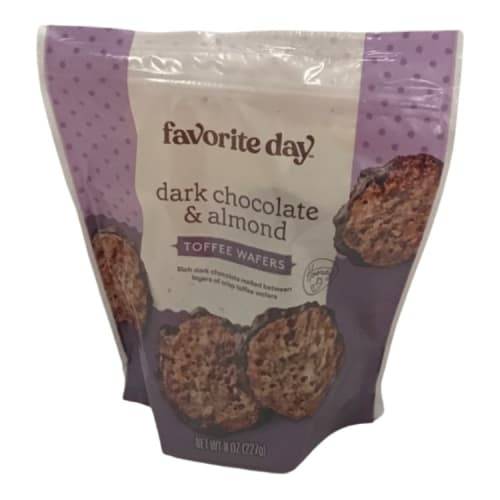 Favorite Day Toffee Wafer, Dark Chocolate-Almond (8 oz)