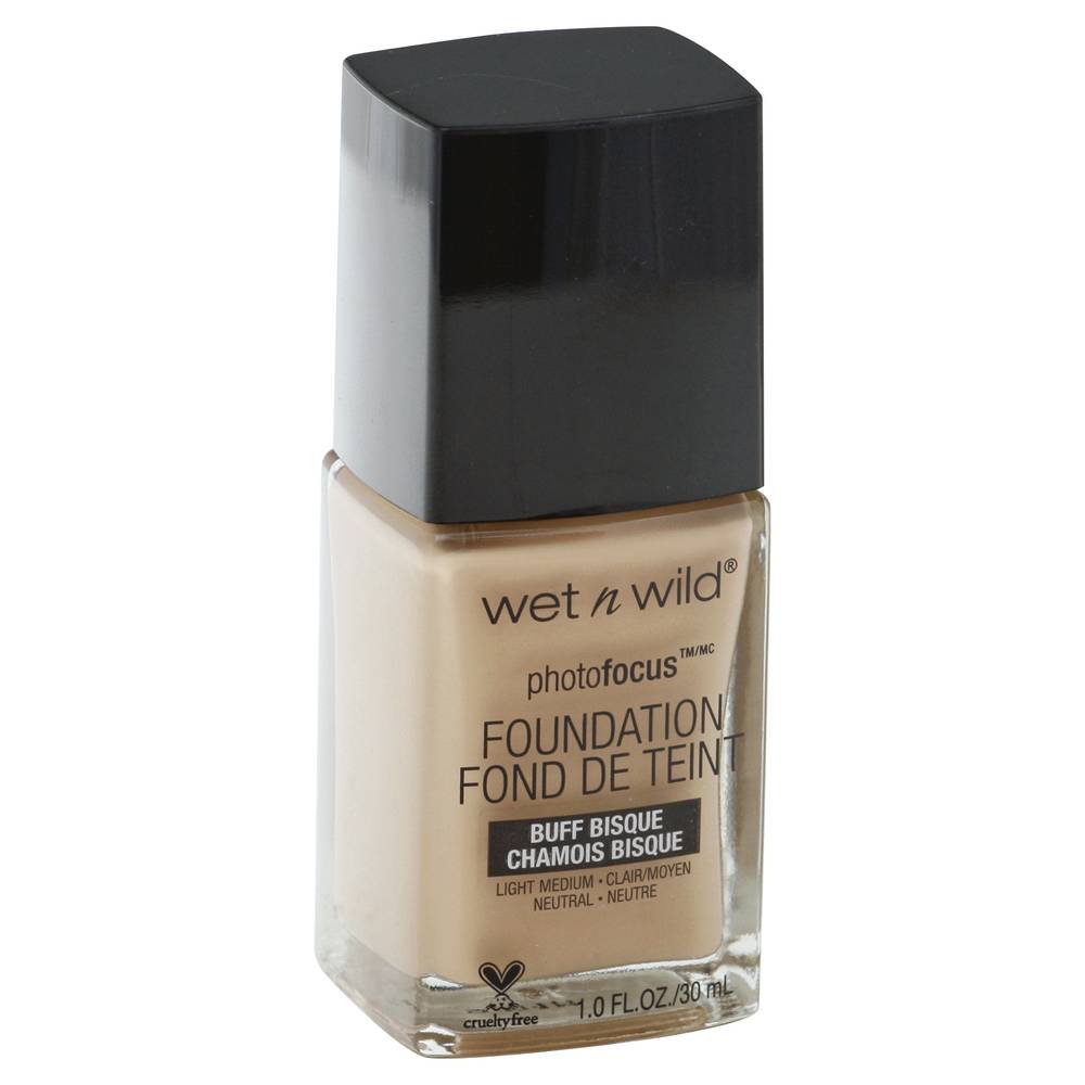 wet n wild Photofocus Buff Bisque 366c Foundation (1 fl oz)