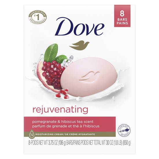 Dove Beauty Bar Gentle Skin Cleanser (pomegranate)