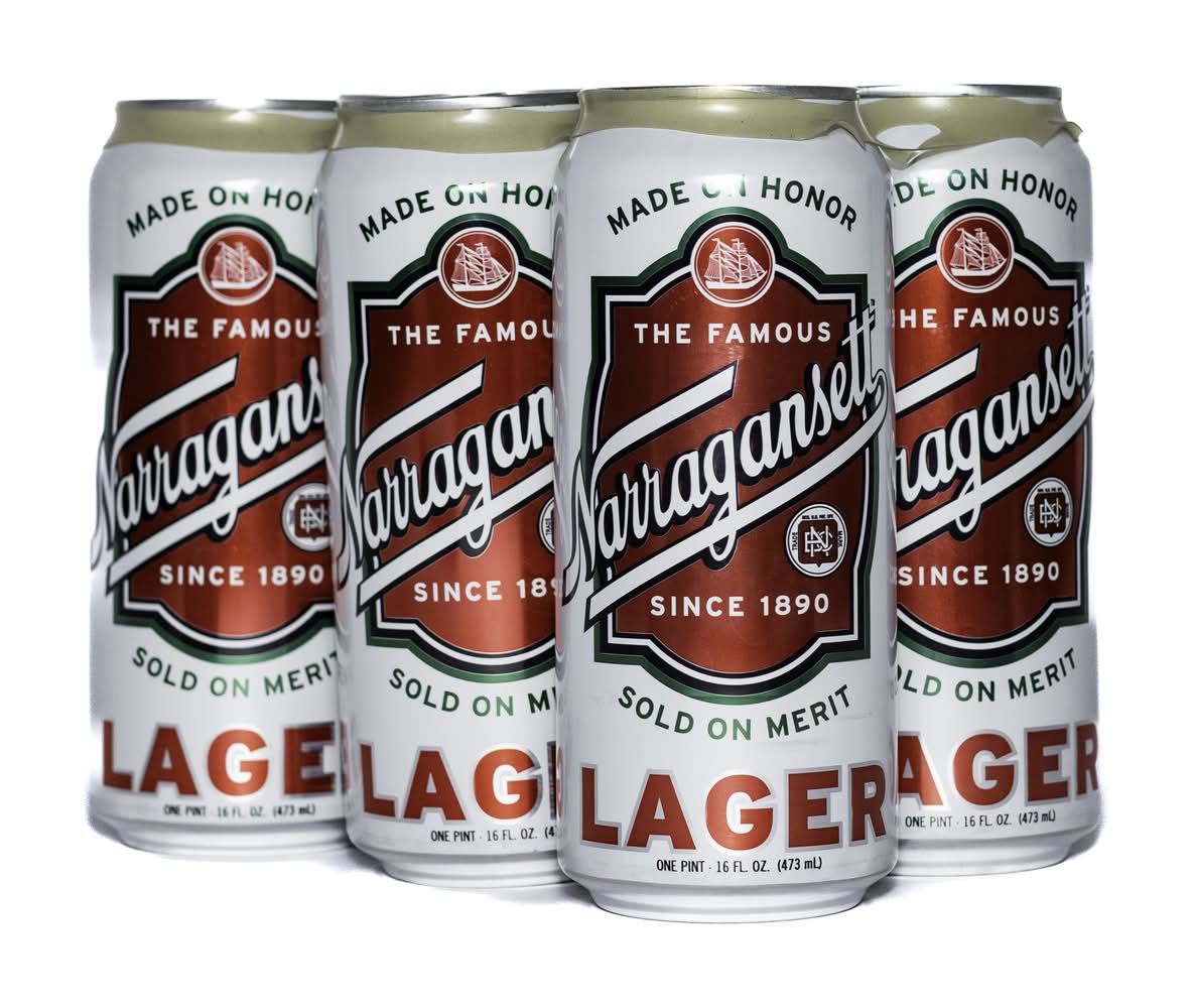 Narragansett Lager Beer (6 x 2.66 fl oz)