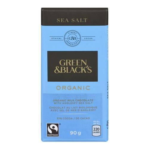 Green And Black's Organic Sea Salt Milk Chocolate Delivery Near Me