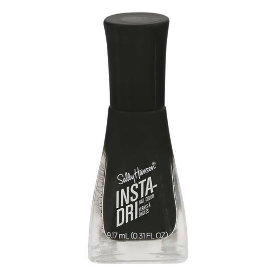 Sally Hansen 573 Black To Black Insta-Dri Nail Color (0.31 fl oz)