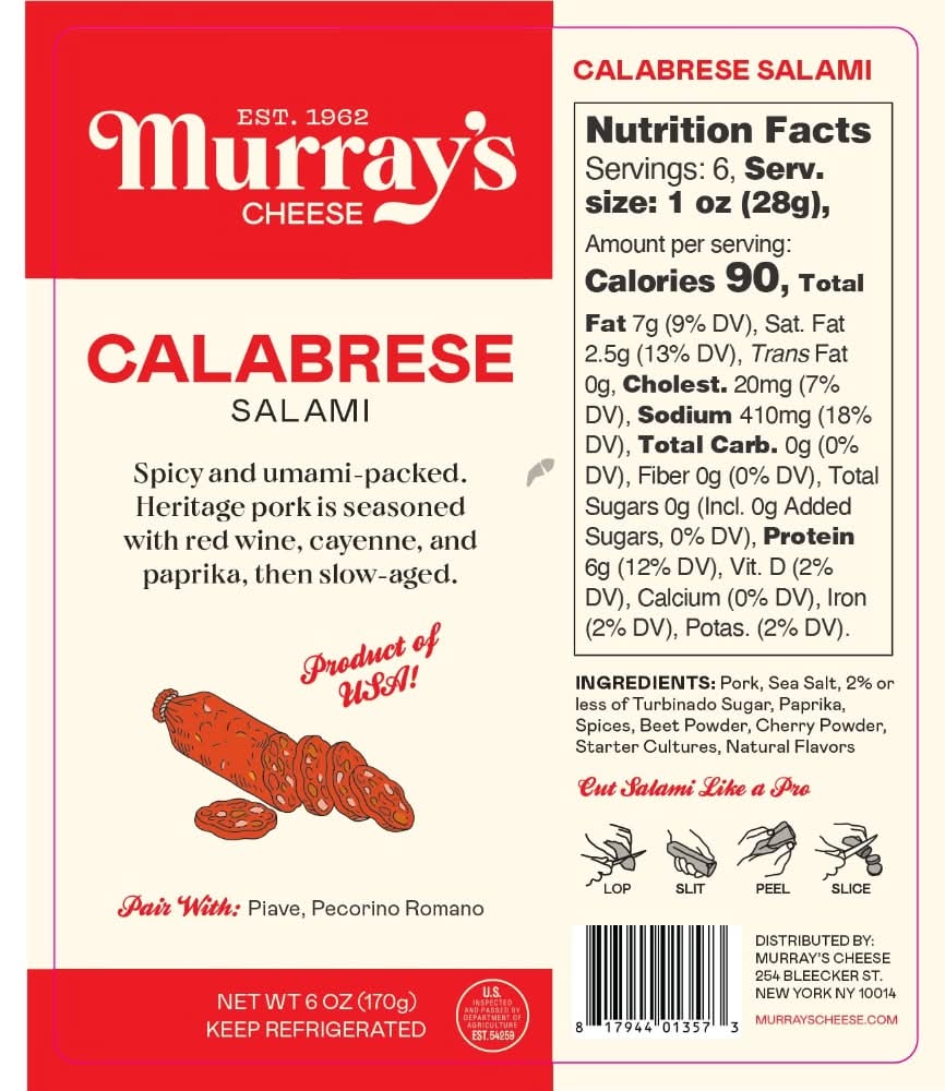 Murray's Cheese Calabrese Salami