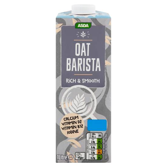 ASDA Oat Barista Rich & Smooth Drink (1L)