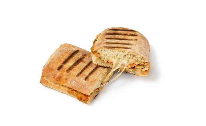 Tuna Melt with Peppers & Tomatoes Panini