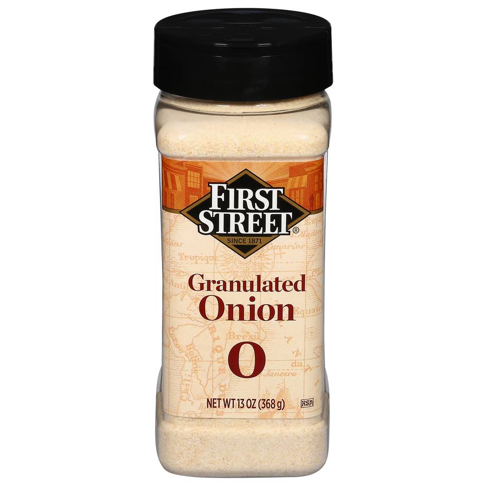 First Street Granulated Onion Bottle (13 oz)