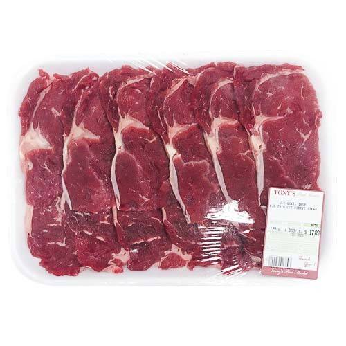Thin Cut Ribeye Steak
