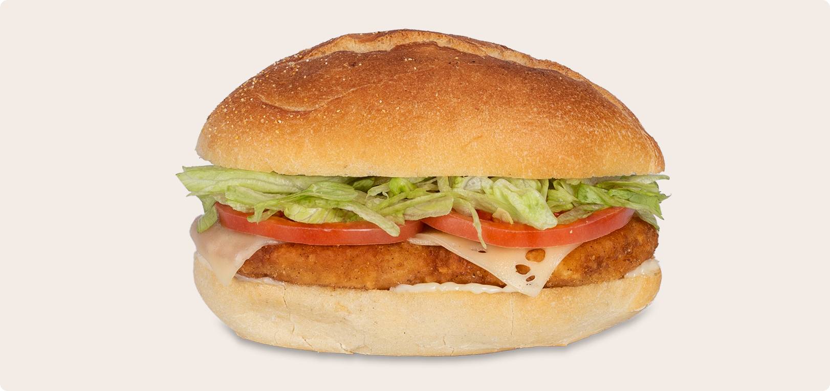 Breaded Chicken on a Portuguese Roll