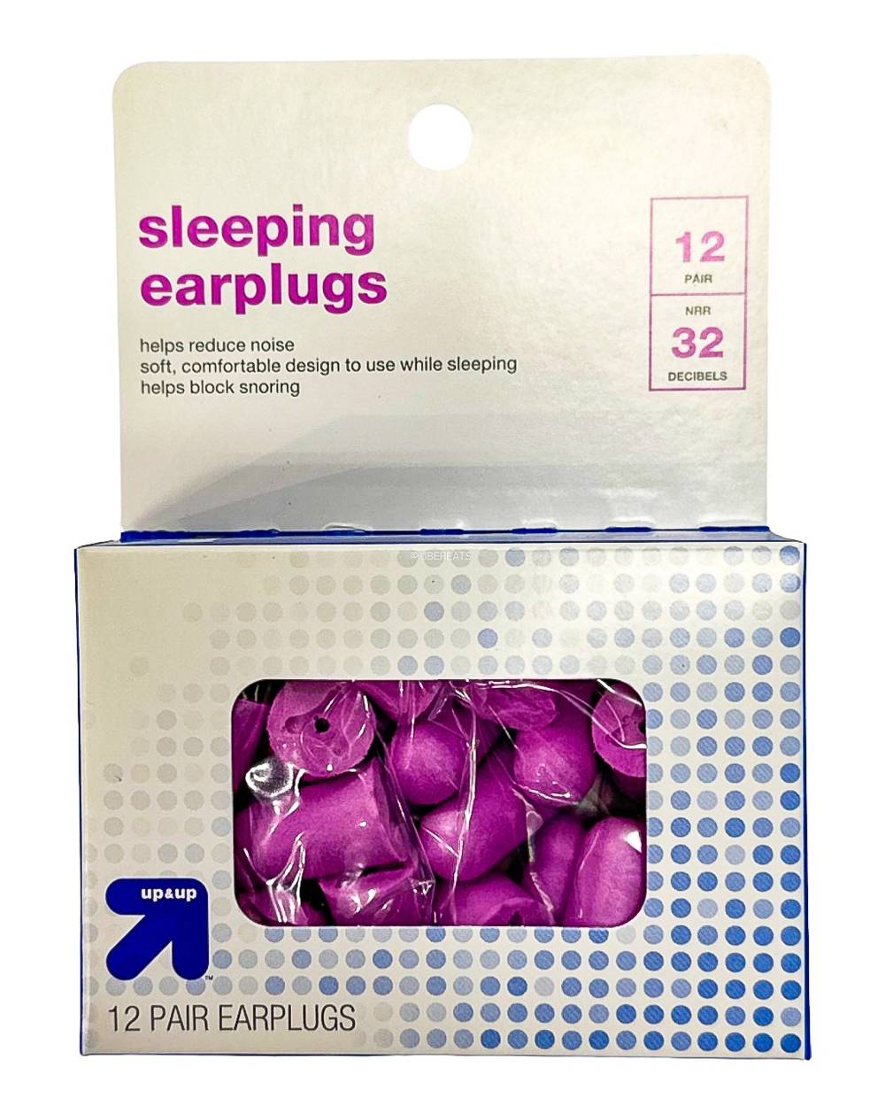 up&up Sleeping Foam Earplugs (12 ct)