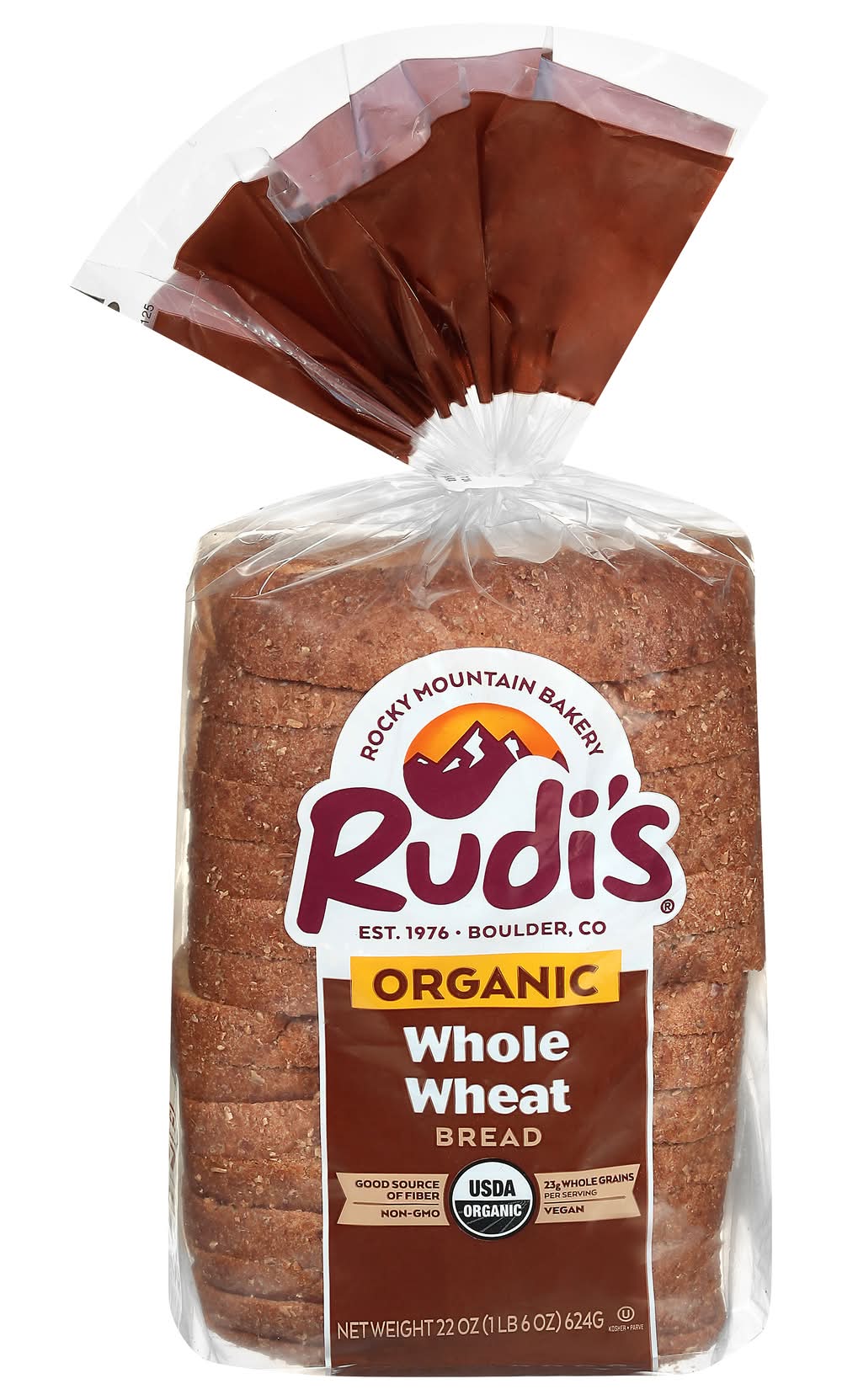 Rudi's Bakery 100% Whole Wheat Bread (22 oz)