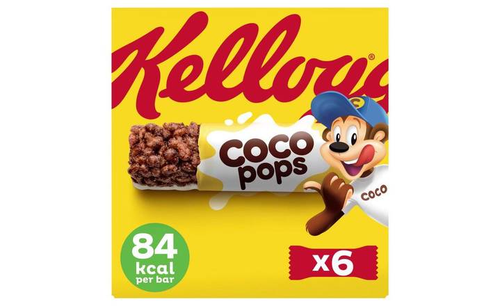 Kellogg's Coco Pops Snack Bars 6 x 20g (366492) 