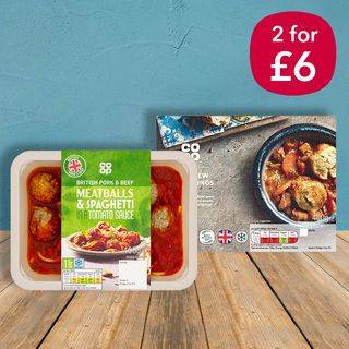 2 for £6 Ready Meals Deal