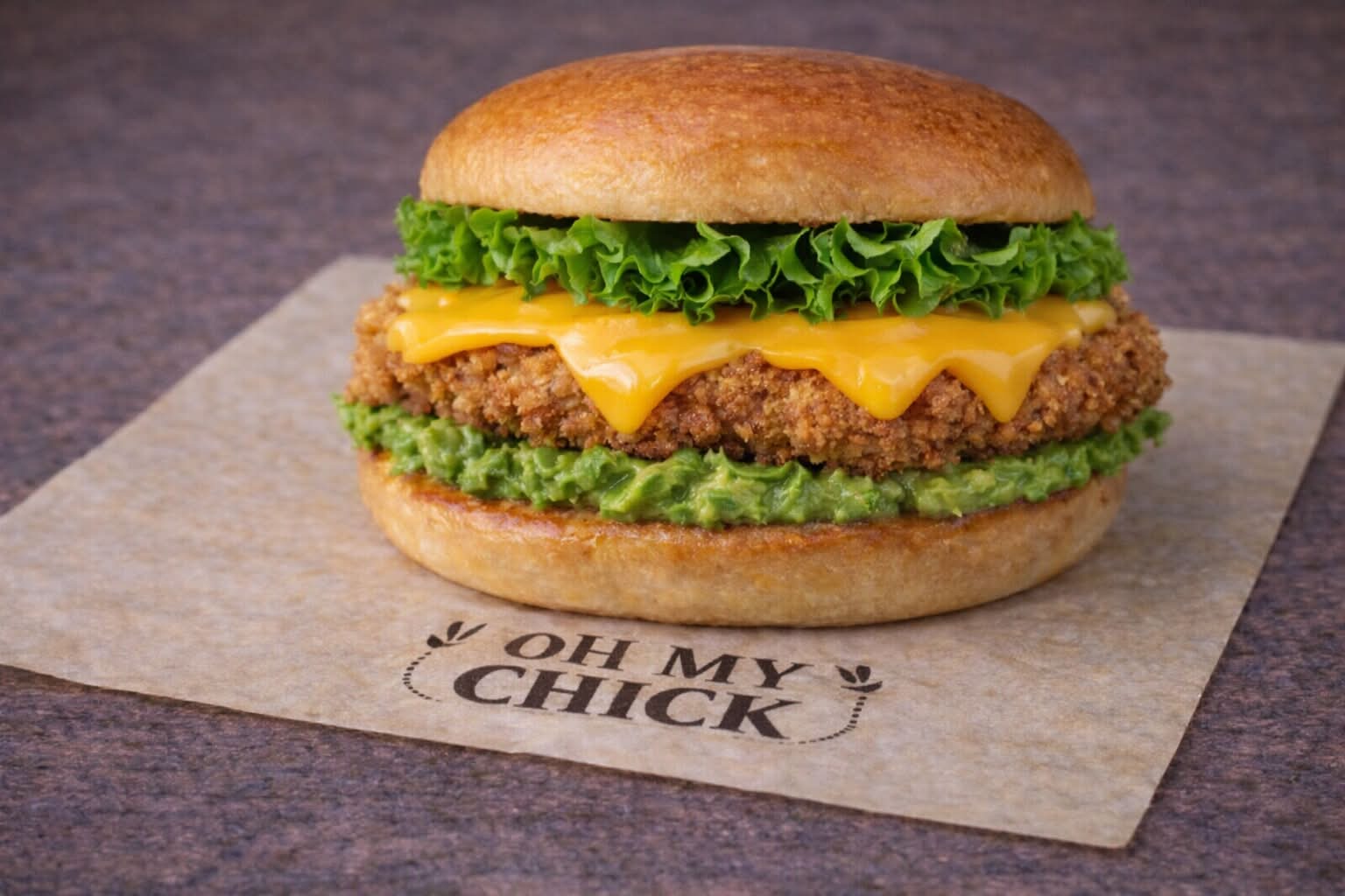 Avocado Chick Burger 🥑