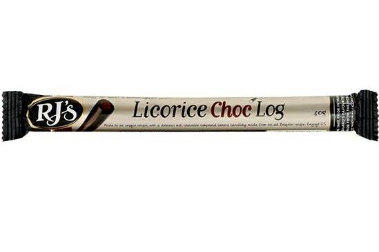 RJ's Licorice Chocolate Log 3pk