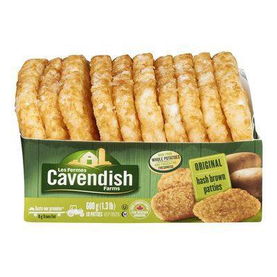 Cavendish farms galettes de pommes de terre (600 g) - potato patties (600 g)