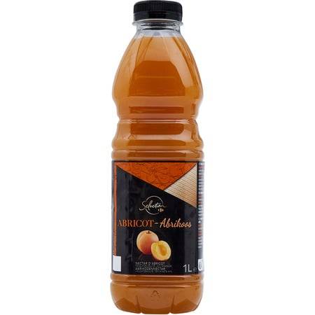 Nectar d'abricot CARREFOUR SELECTION - La bouteille d'1L