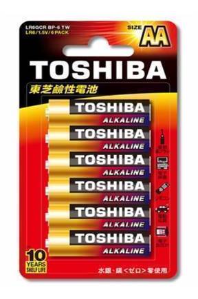 東芝鹼性3號電池6入(促銷品)#4904530591785