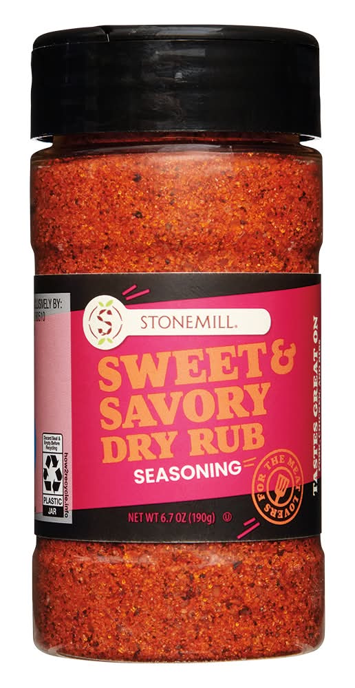 Stonemill Sweet & Savory Dry Rub Seasoning (6.7 oz)
