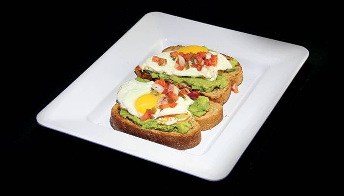 Avocado Toast with Eggs