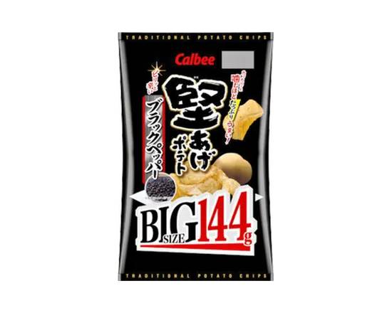 堅あげＢＩＧブラックペッパー カルビー 144g